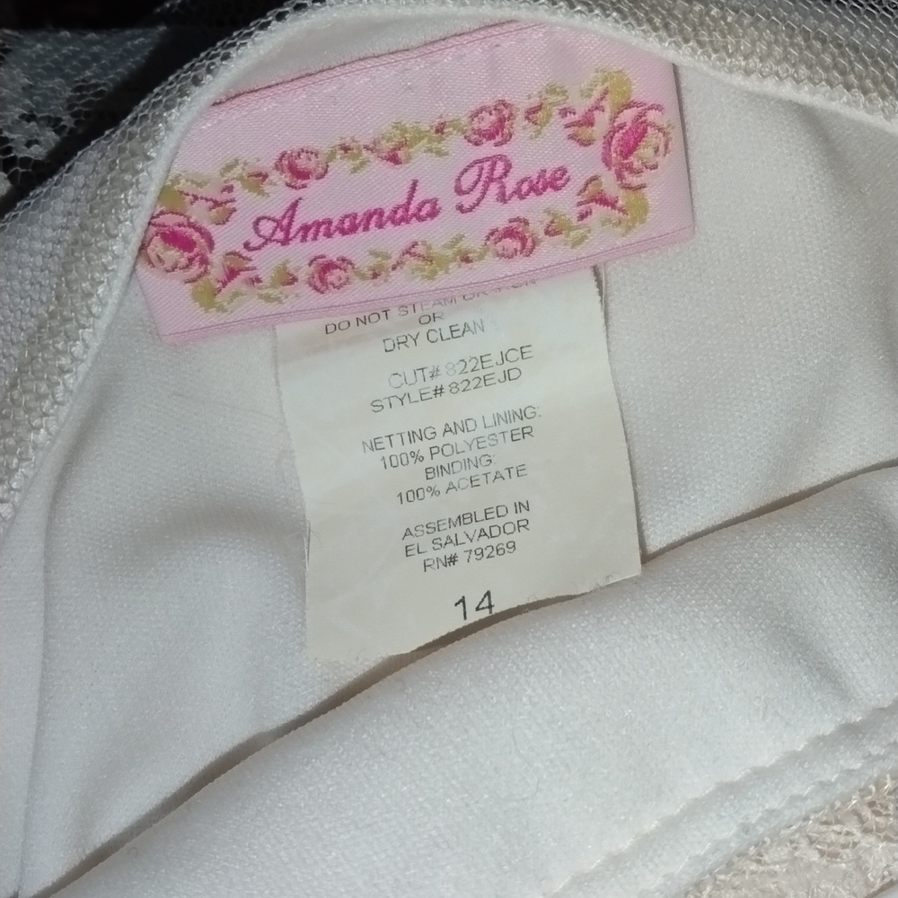 Amanda Rose Ivory Dress - Picture 7 of 7